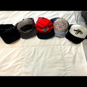 5 hats